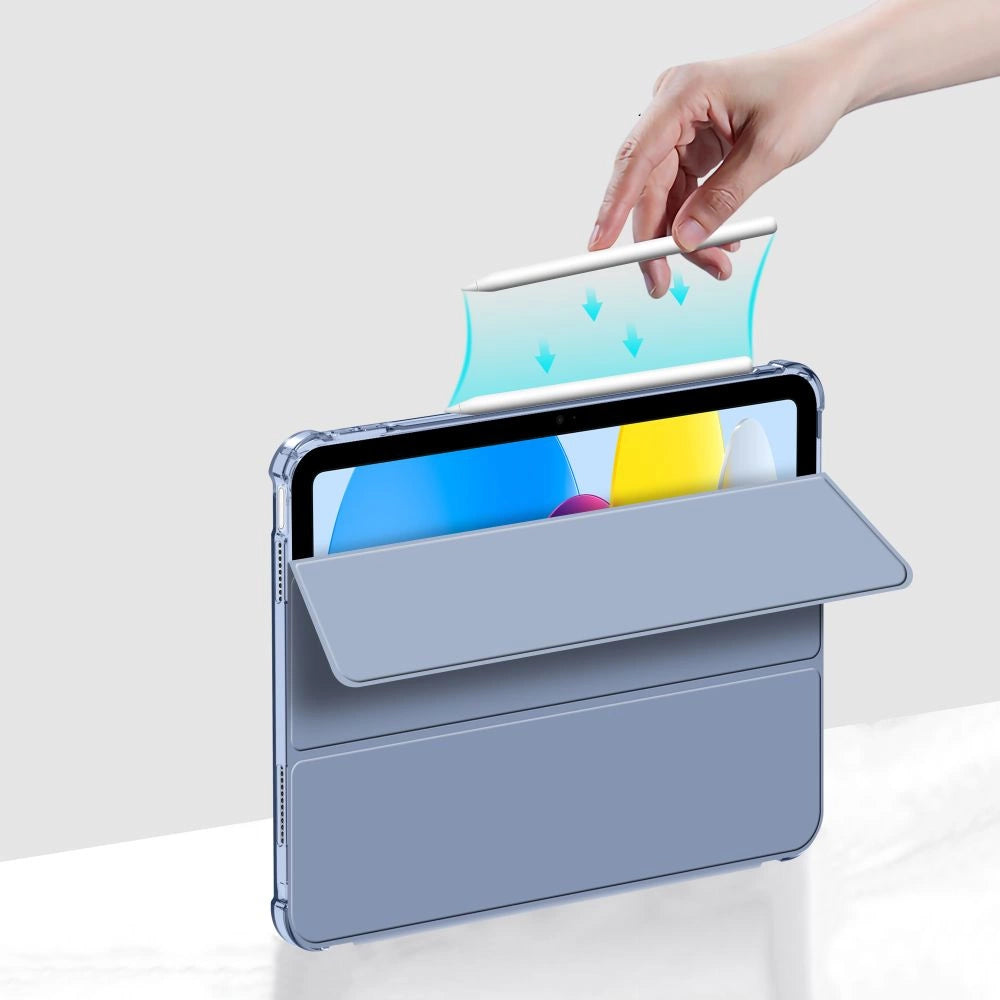 Tech-Protect SC Pen Hybrid Case til iPad 10 / 2022 - Blå - Transparent