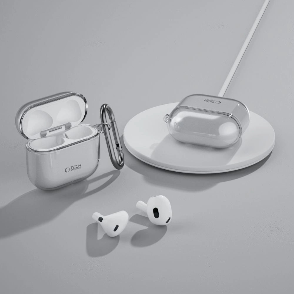 Tech-Protect FlexAir Case til AirPods 4 - Grå