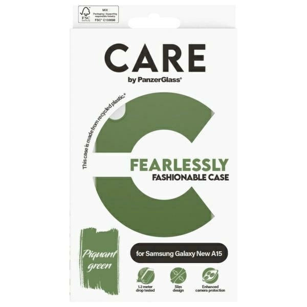 CARE af PanzerGlass Fashion Case til Samsung Galaxy A16 / A16 5G - Grøn