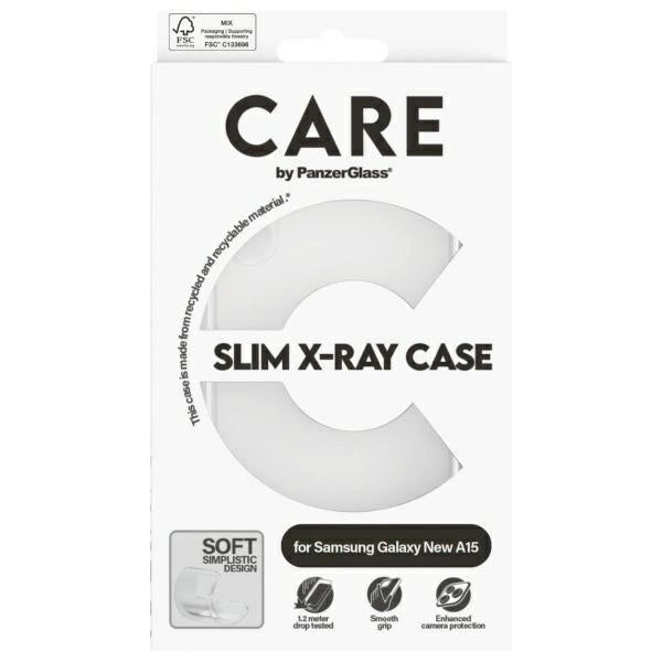 CARE af PanzerGlass Fashion X-Ray Case til Samsung Galaxy A16 / A16 5G - gennemsigtig
