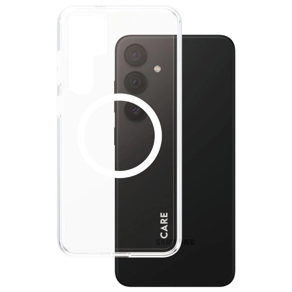 CARE af PanzerGlass Flagship QI Case til Samsung Galaxy S24+ - Gennemsigtig