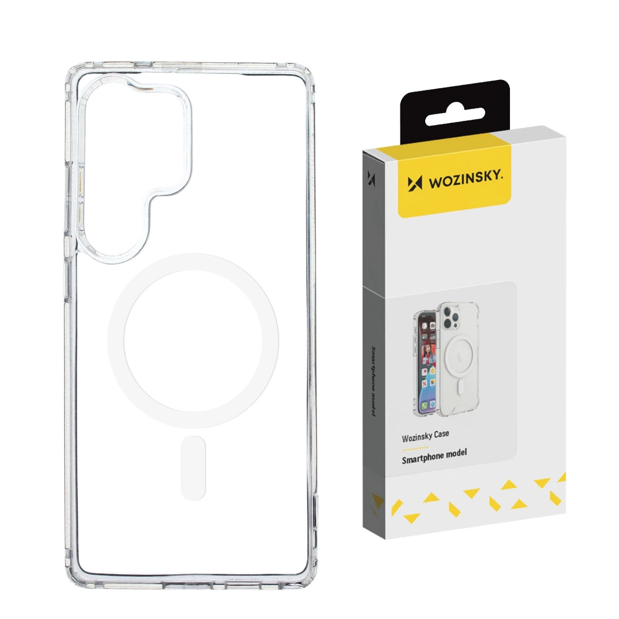 Wozinsky Ultra Clear MagSafe Case til Samsung Galaxy S25 Ultra - Clear