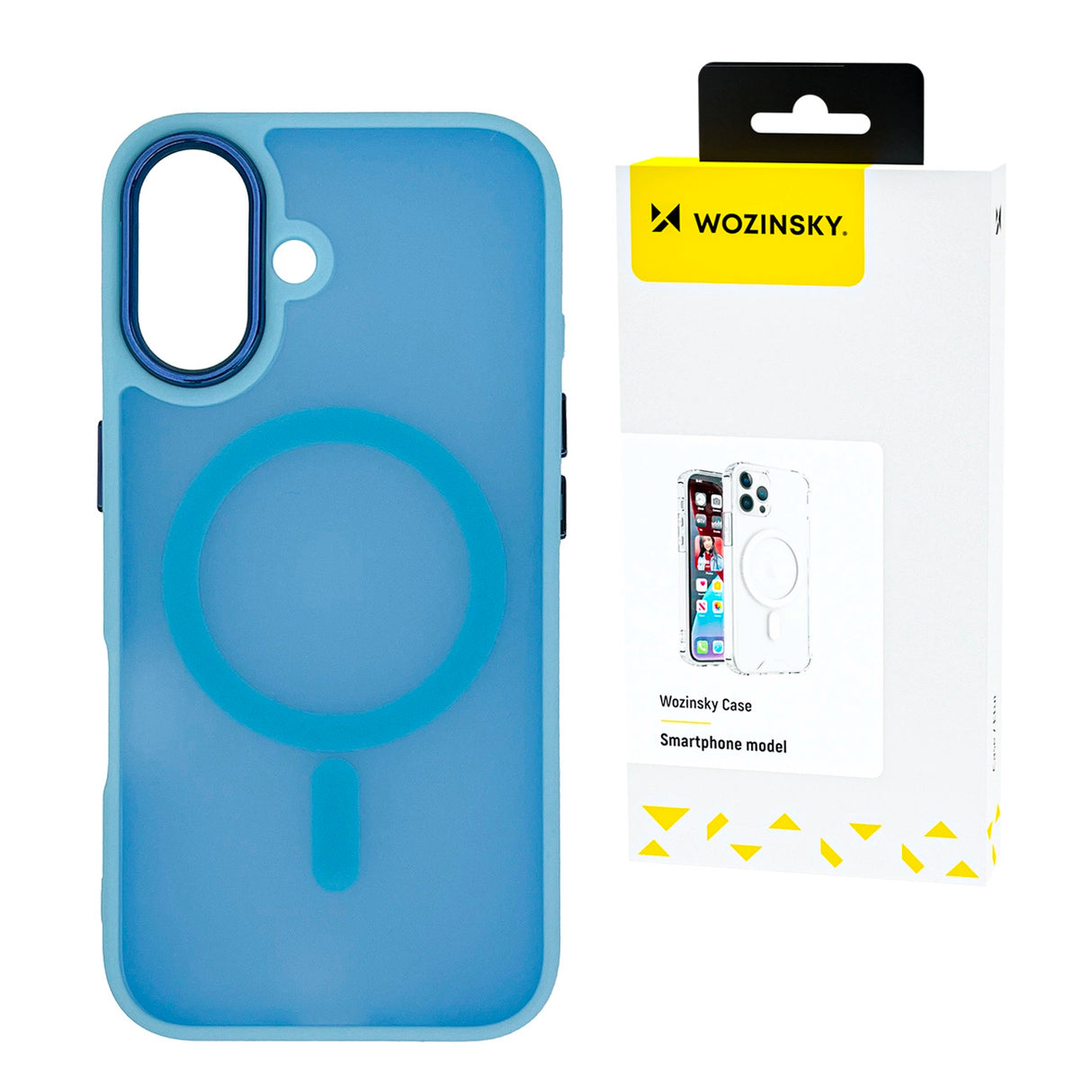 Wozinsky Fashion Case MagSafe til Samsung Galaxy S25 - Blå