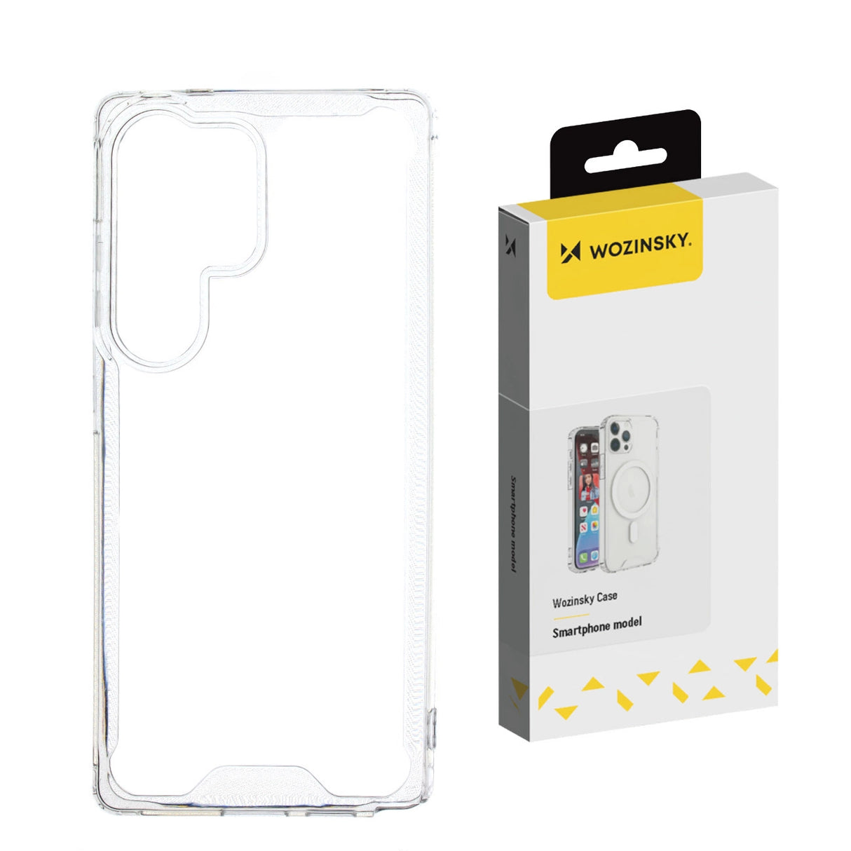 Wozinsky Clear Corner Case Samsung Galaxy S25 Gennemsigtig