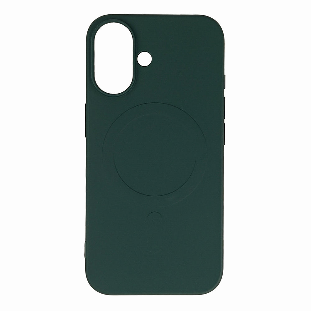 Wozinsky Liquid Silicone Case MagSafe til Samsung Galaxy S24 FE - Grøn