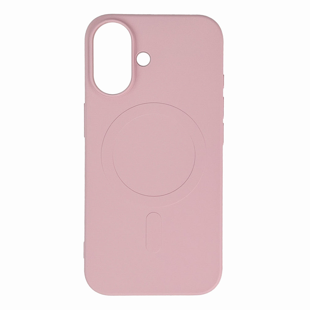 Wozinsky Liquid Silicone Case MagSafe Samsung Galaxy S24 FE lyserød