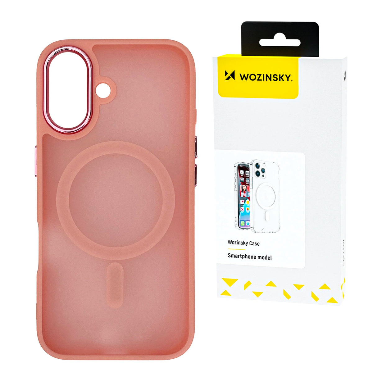 Wozinsky Fashion Case med MagSafe til Samsung Galaxy S24 FE - Pink