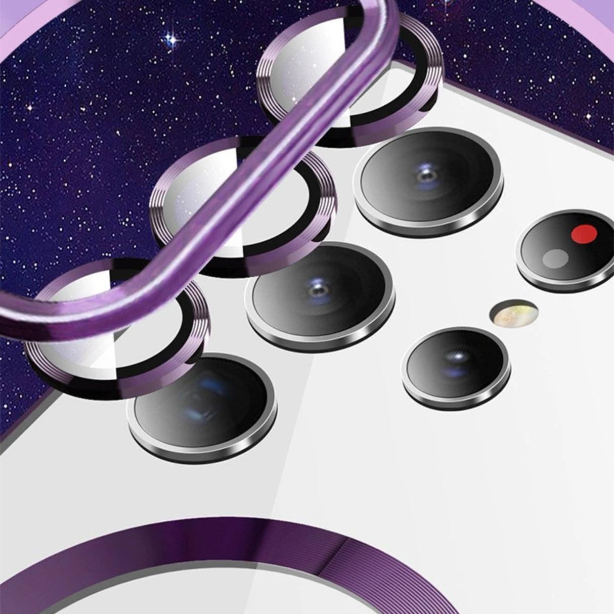 Wozinsky Elektroplateret Magsafe Case til Samsung Galaxy S24 FE - sort