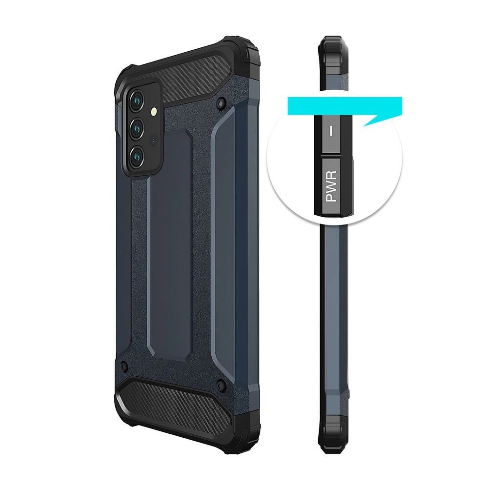 Hybrid Armor Case til Samsung Galaxy A26 - Blå
