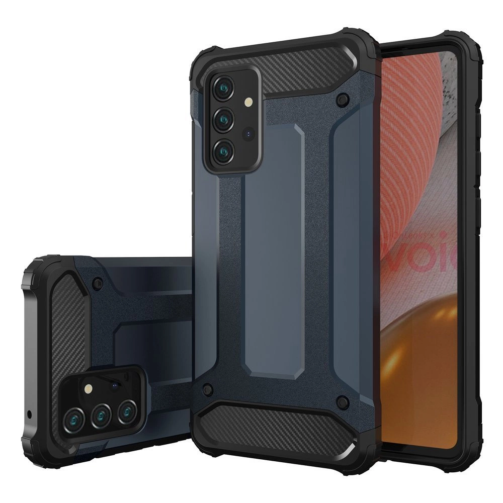 Hybrid Armor Case til Samsung Galaxy A26 - Blå