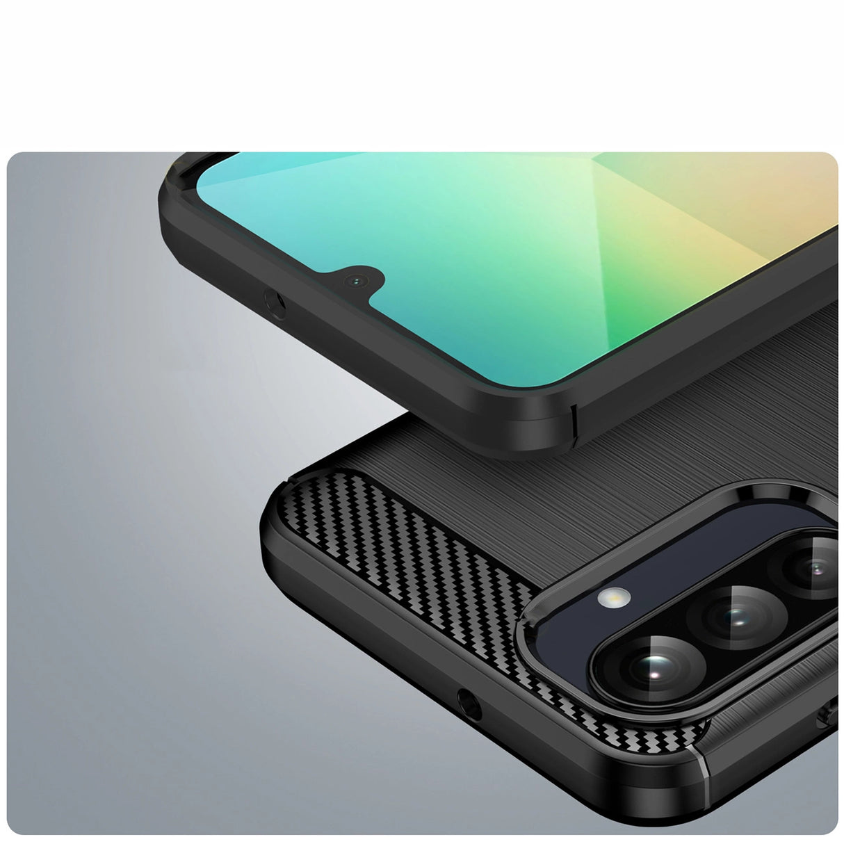 Carbon Case Samsung Galaxy A26 sort