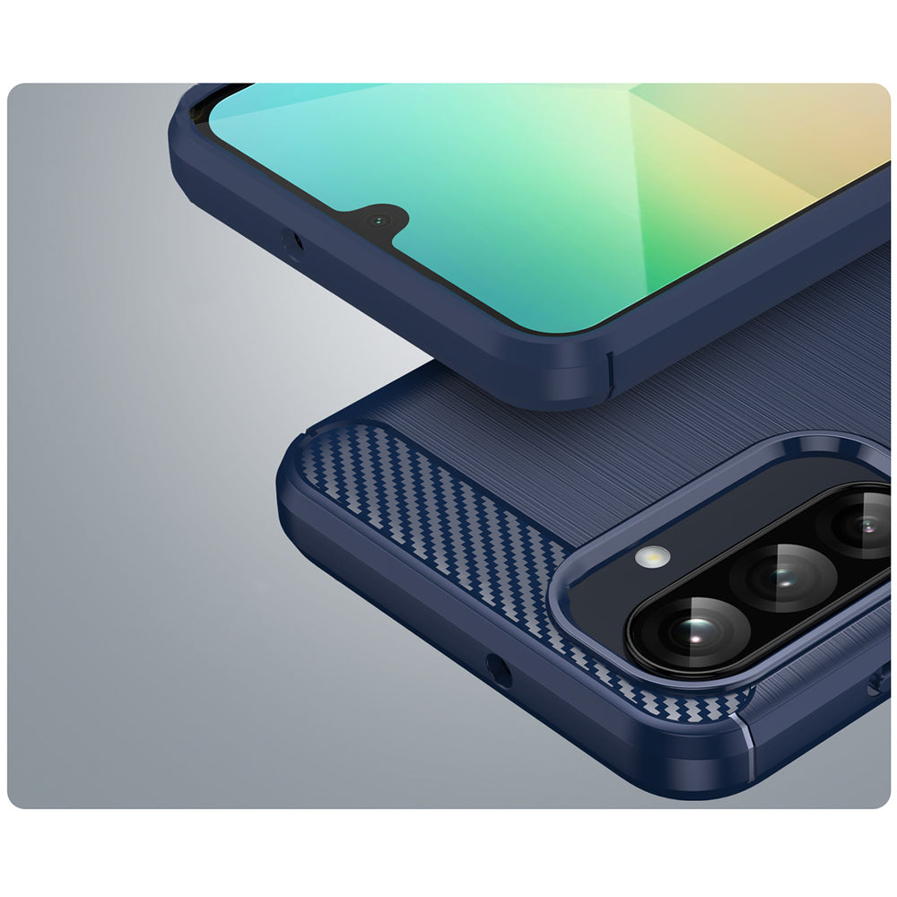 Carbon Case til Samsung Galaxy A26 - Blå