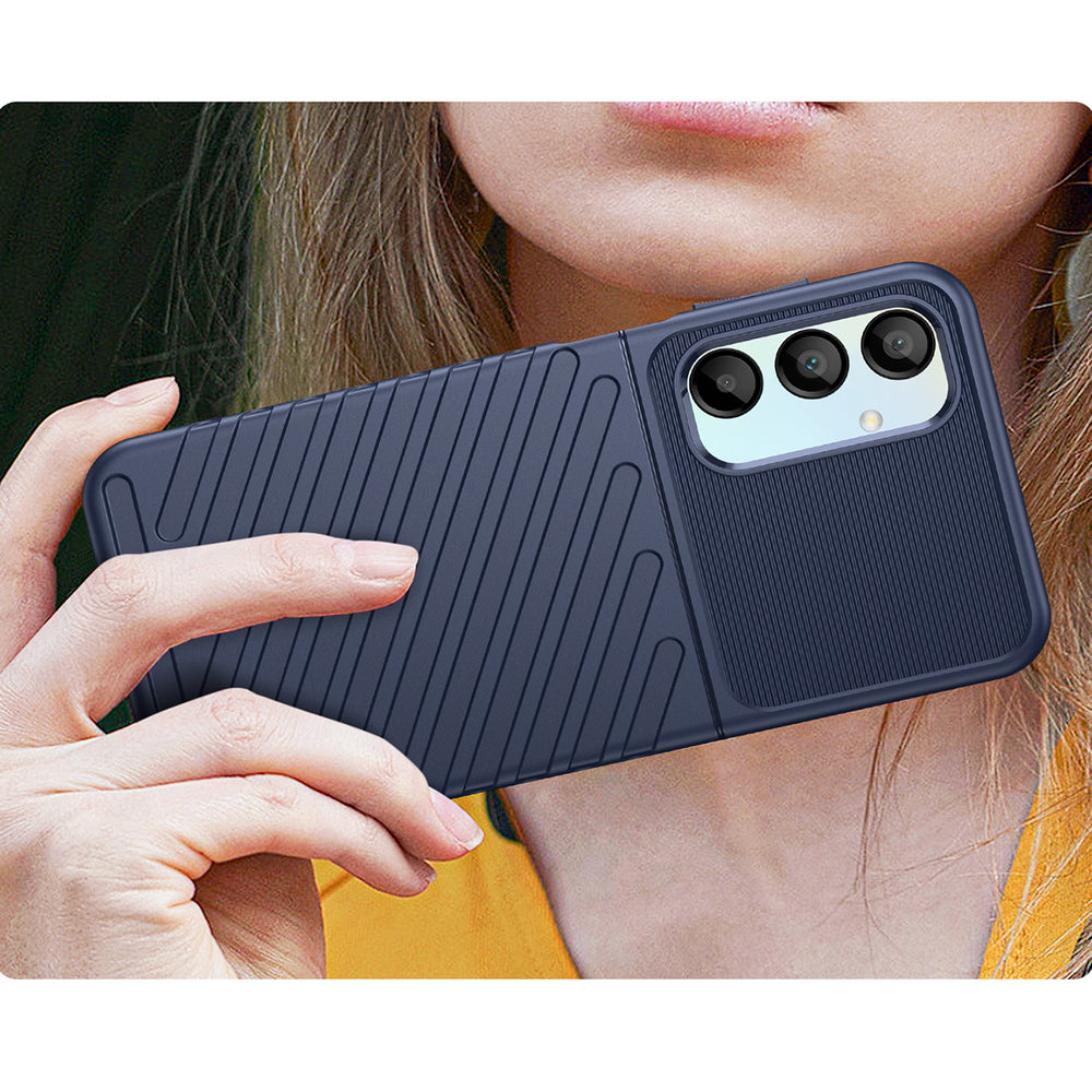 Thunder Case til Samsung Galaxy A26 silikone pansret cover - blå