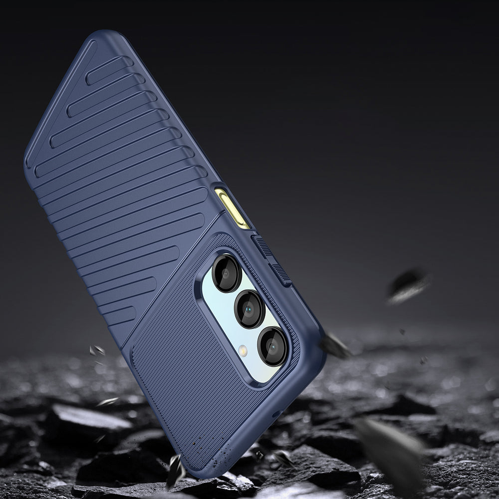 Thunder Case til Samsung Galaxy A26 silikone pansret cover - blå