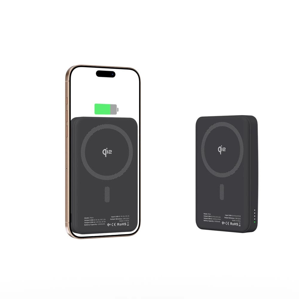 Powerbank Tech-Protect PB24 LifeMag QI2 MagSafe 10000 mAh - sort