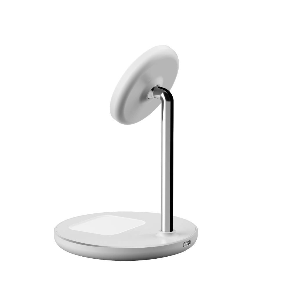 Tech-Protect QI15W-A39 2in1 MagSafe-opladningsstation - sort