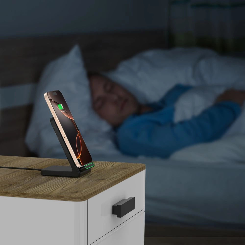 Tech-Protect QI15W-A40 trådløs oplader - sort