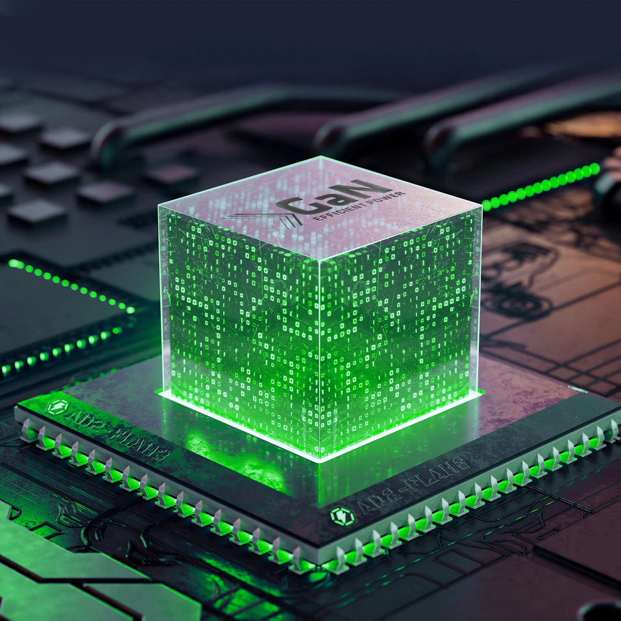 SBS TETRGAN1C45W 45W GaN USB-C Wall Charger med Power Delivery - sort