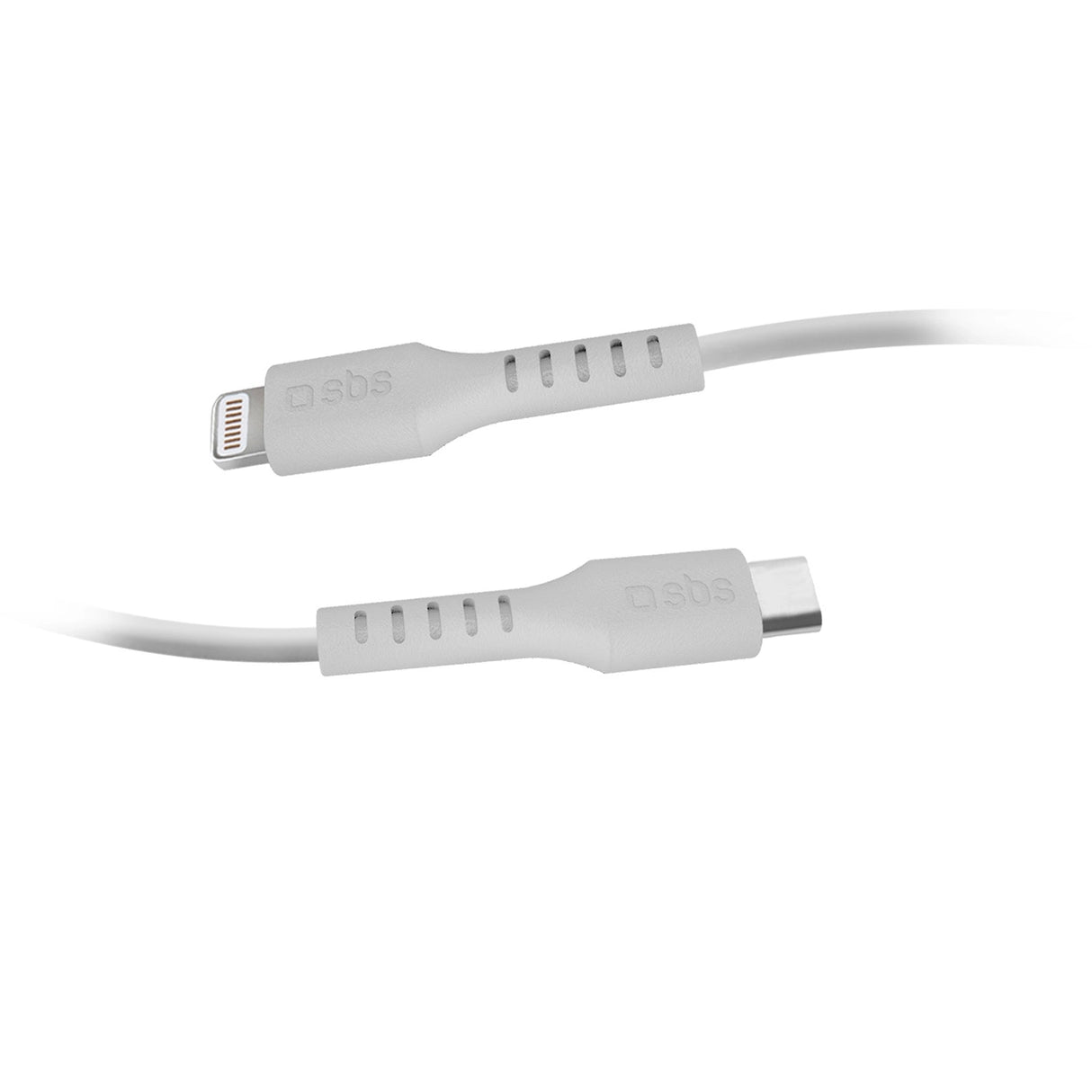SBS TECABLELIGTC1W USB-C - Lightning Cable MFi Certified, 1m - Hvid