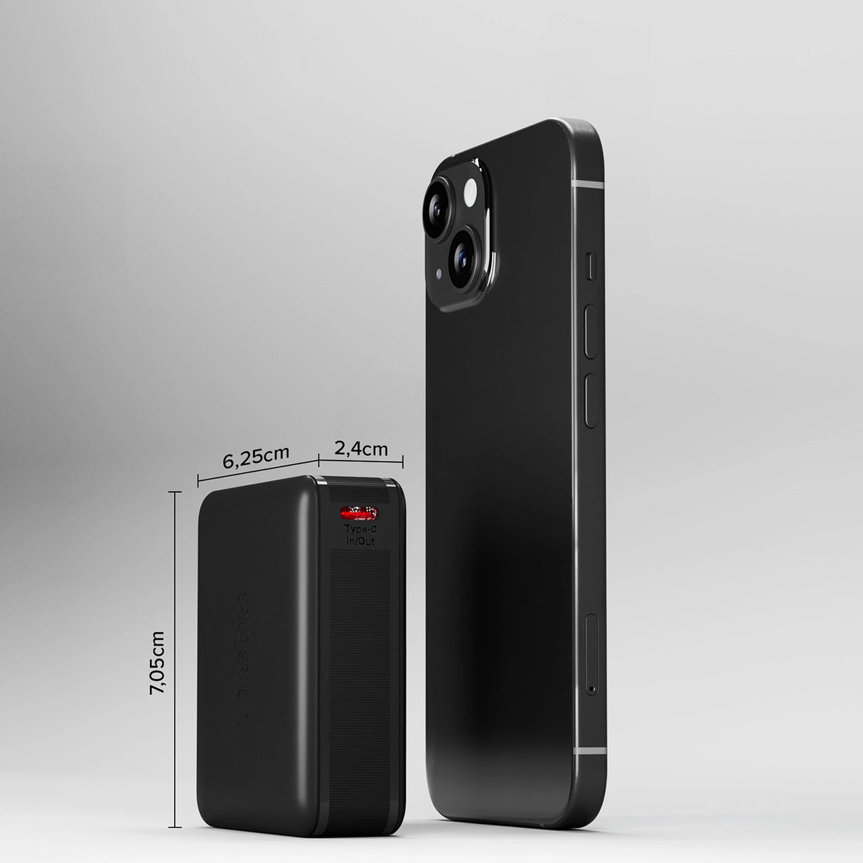 Powerbank SBS TEBB10000HDPD20K 10000 mAh med Power Delivery - sort