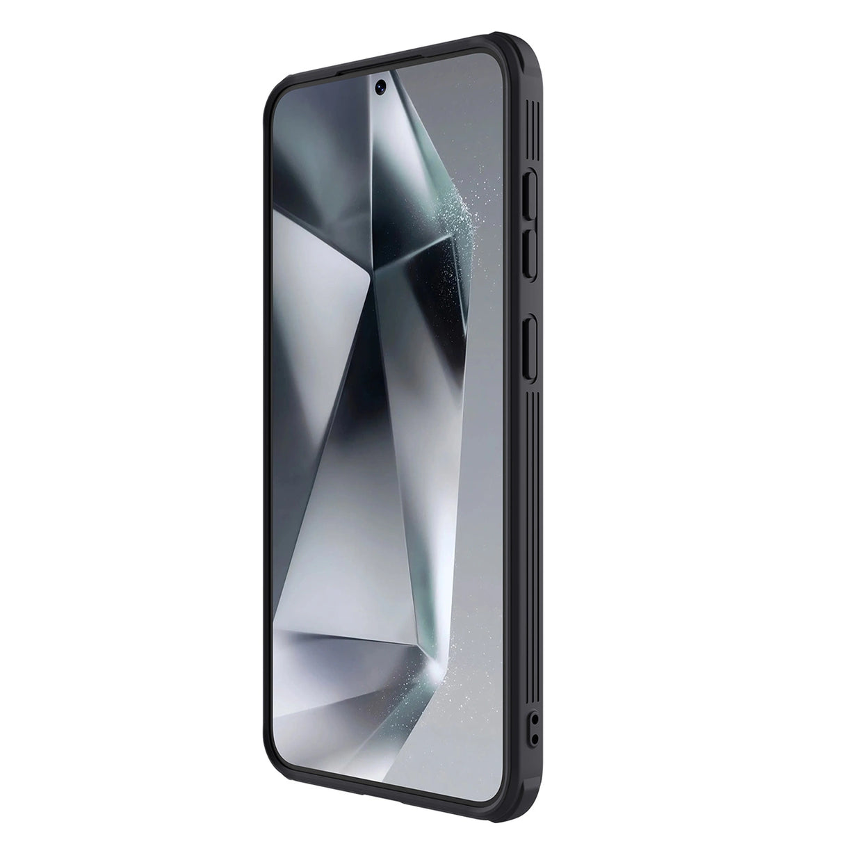 Nillkin CamShield Pro Case til Samsung Galaxy S25 med kameraomslag - sort