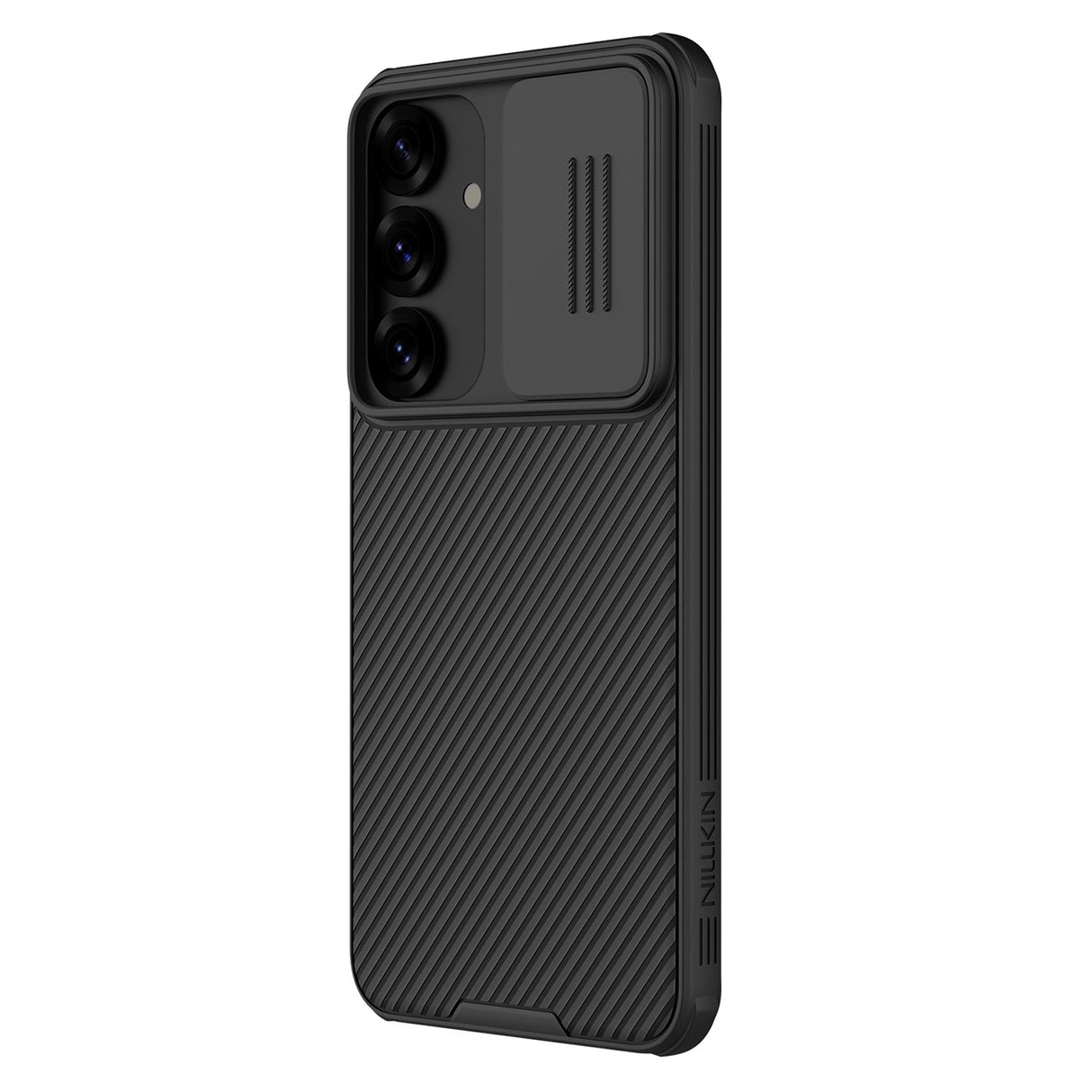 Nillkin CamShield Pro Case til Samsung S25+ med kameraomslag - sort