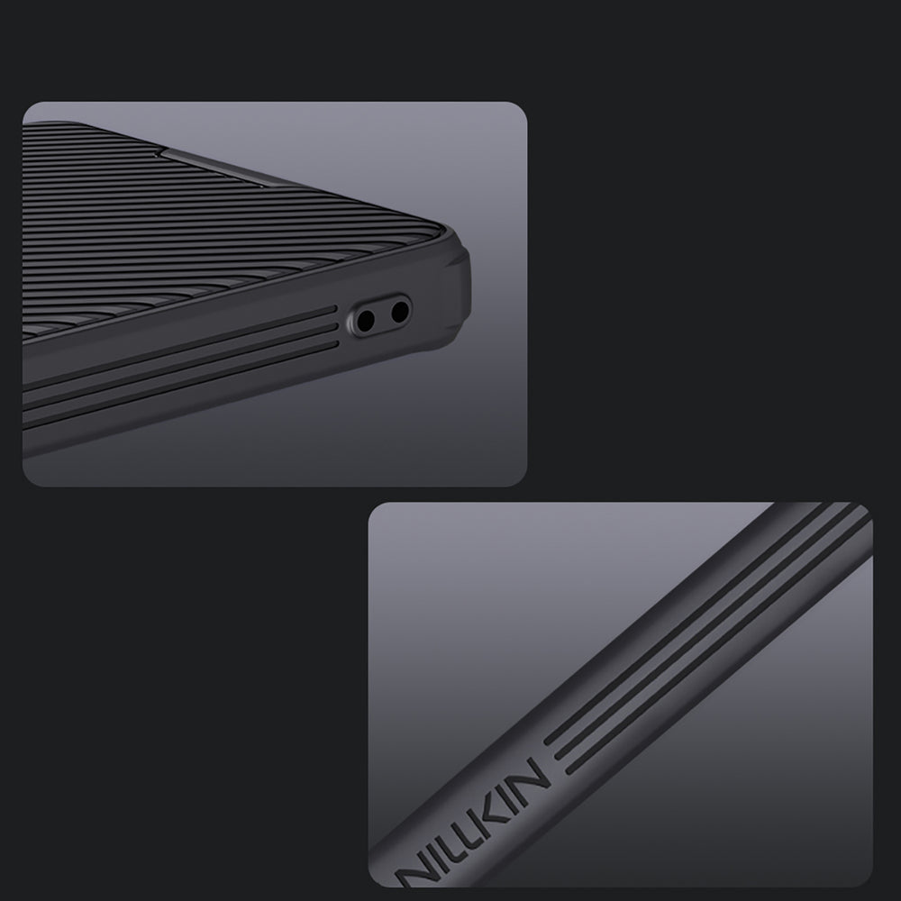 Nillkin CamShield Pro Case for Samsung S25 Ultra with Camera Cover - Black
