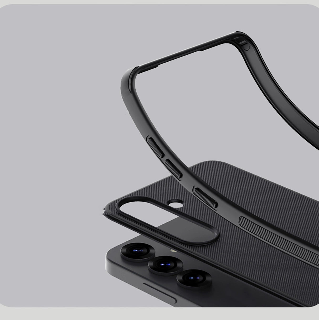 Nillkin Super Frosted Shield Pro Magnetic Case til Samsung S25+ med MagSafe - sort