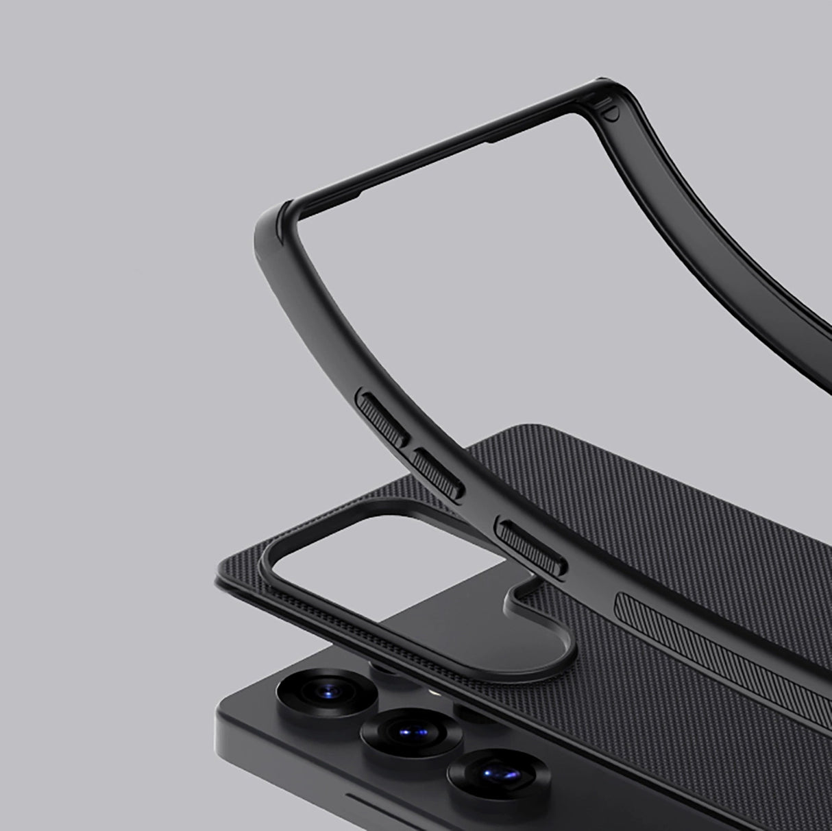 Nillkin Super Frosted Shield Pro Magnetic Case til Samsung S25 Ultra med MagSafe - sort