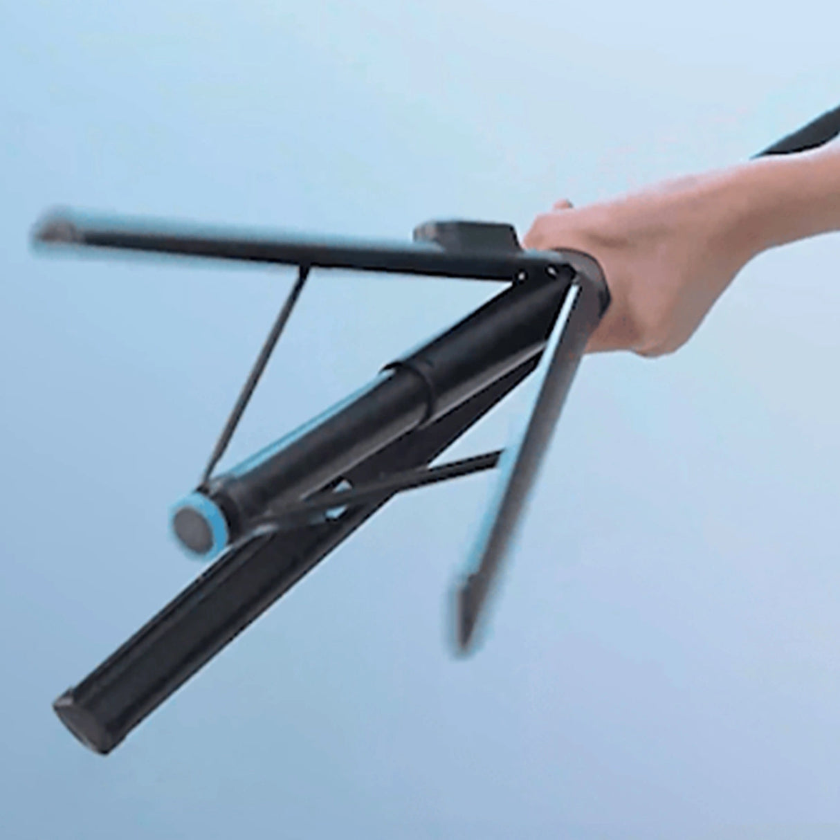 Selfie stick Wozinsky WRZP1 med automatisk udstrakte ben, stativ funktion, 1,7 m - sort