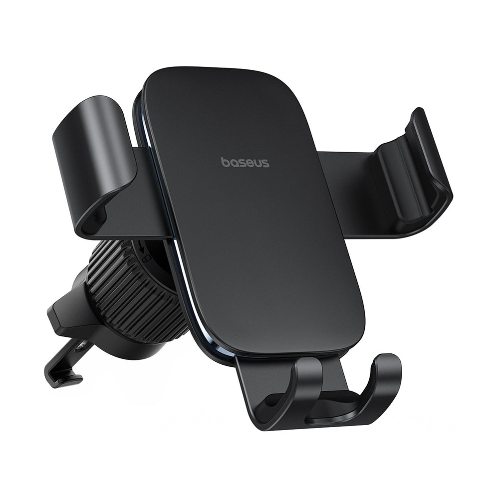 Baseus Metal Age 3 Car Phone Holder, Gravity, for Air Vent - Black