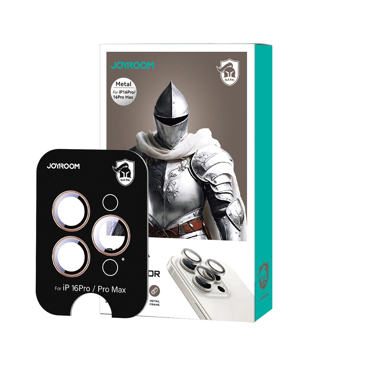 Joyroom JR-MFY0261 Glass skærmbeskytter til iPhone 16 Pro/16 Pro Max-objektiver - Silver