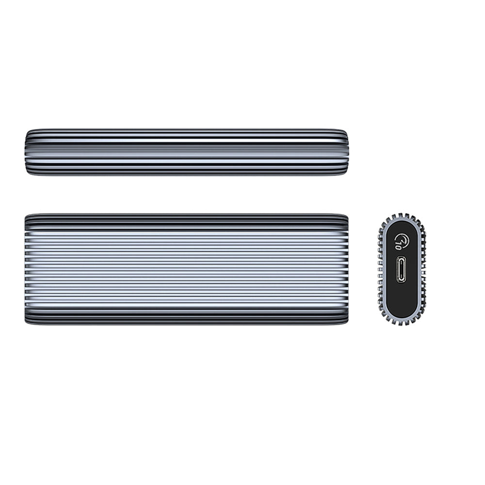 Orico AM2C3-G2 M.2 NVME USB-C 3.2 Disk Drive - Grå