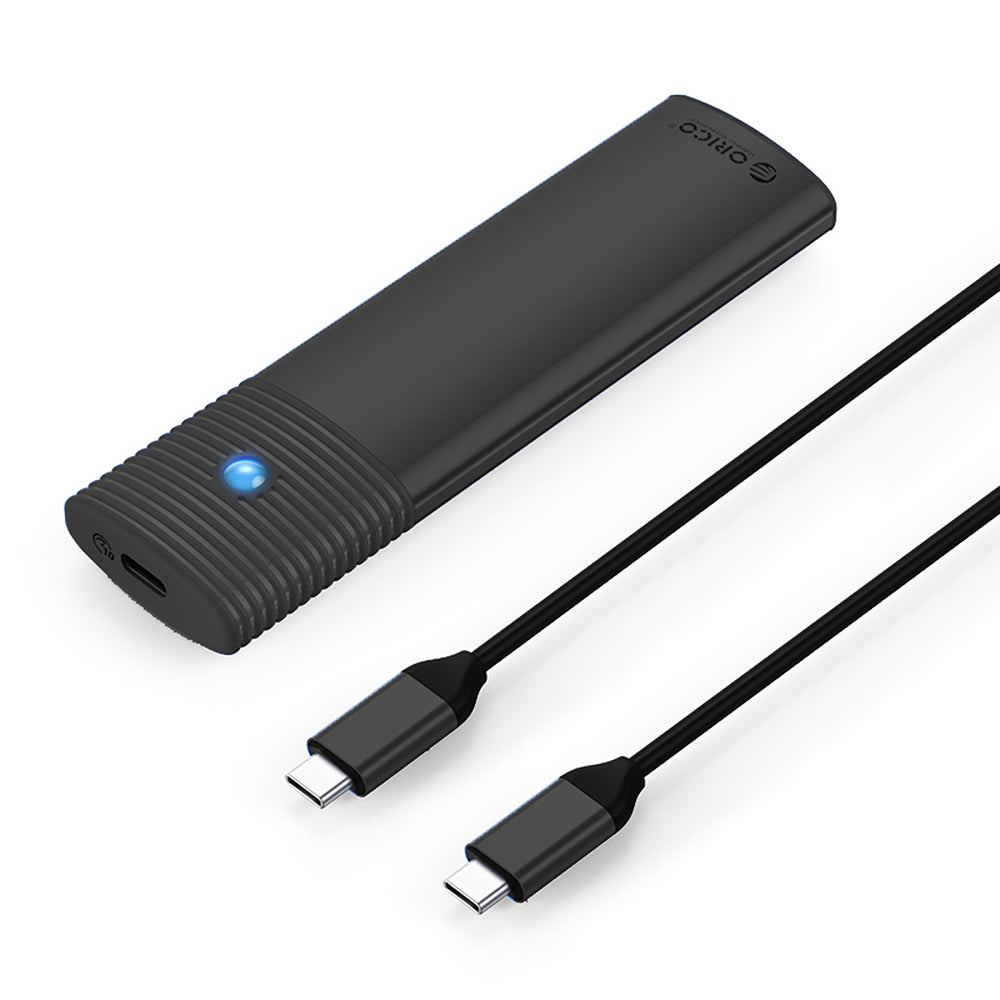 Orico PWM2 M.2 NGFF SATA USB-C 5Gb/s Disk Drive - sort