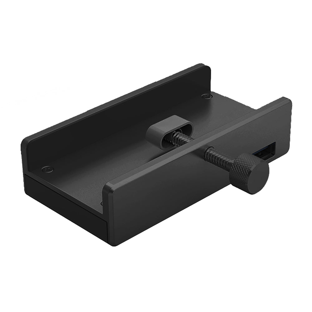 Orico MH4PU Hub Clamp-Mounted 4x USB-A 3.0 - sort
