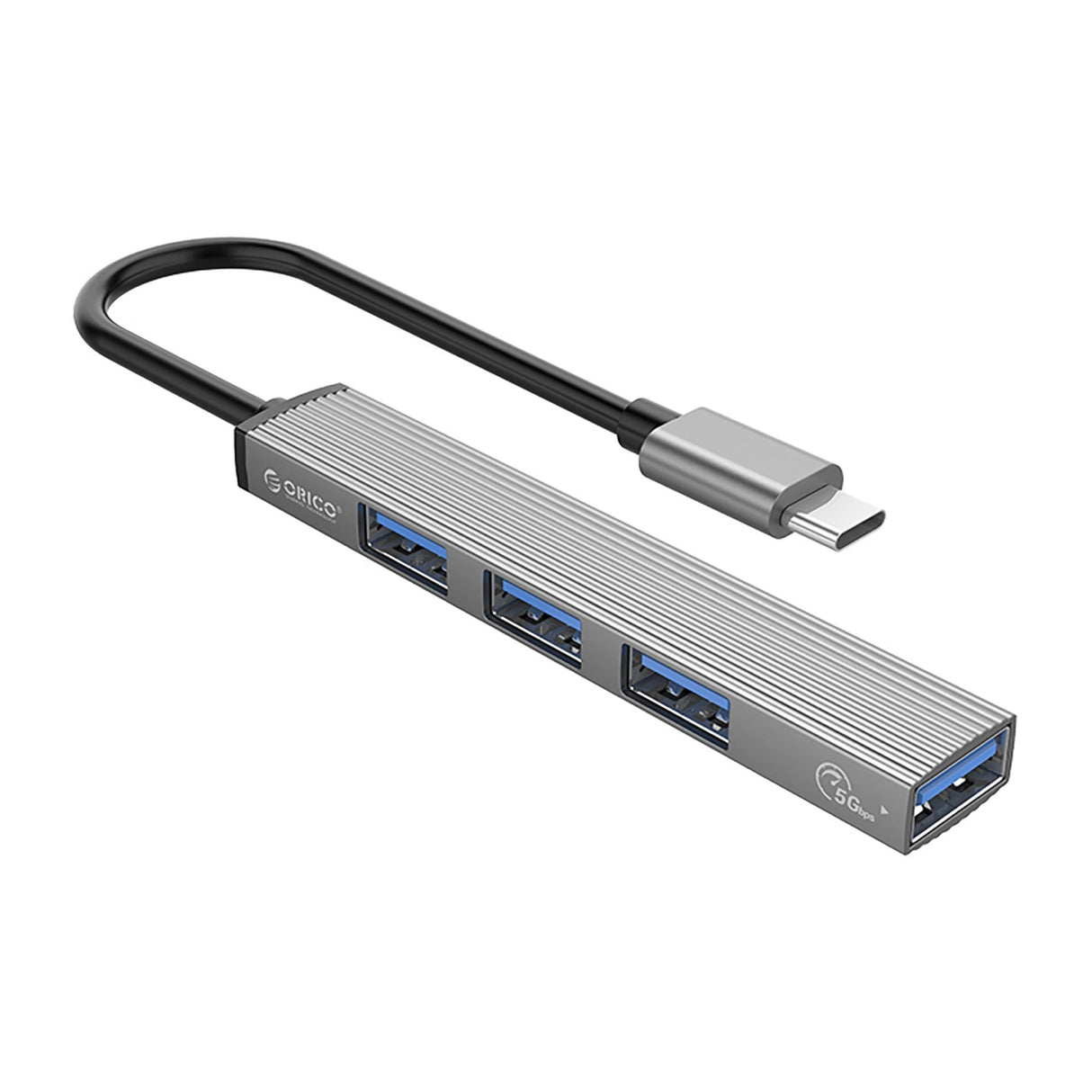 Orico AH-13 USB-C Hub Docking Station 1x USB-A 3.0 + 3x USB-A 2.0 - Grå