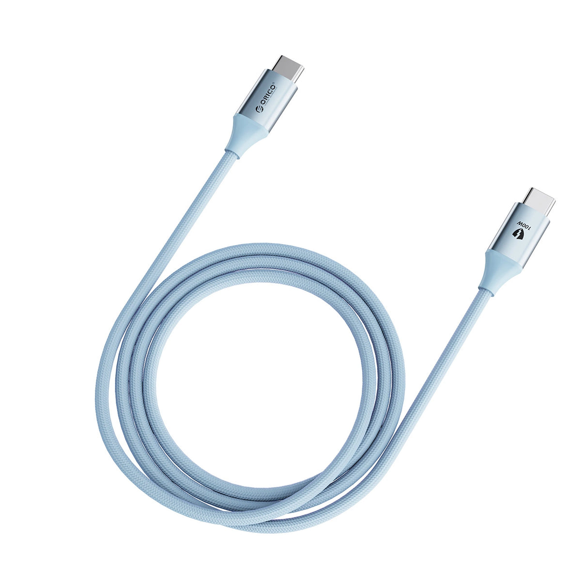Orico CDX 100W 5A Power Delivery USB-C - USB-C kabel 1m - blå