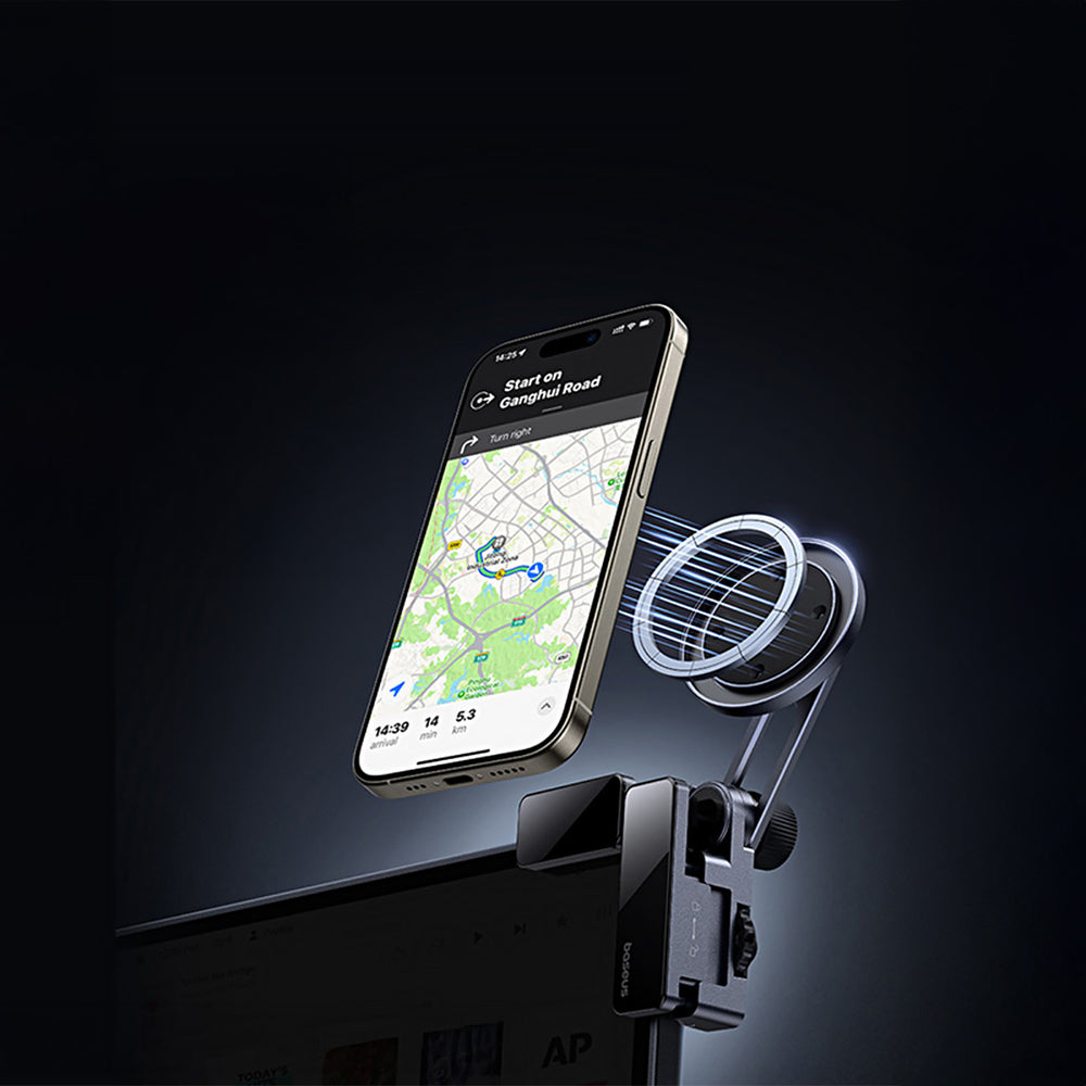 Baseus MaxView Magnetic Car Display Mount Holder - Gray