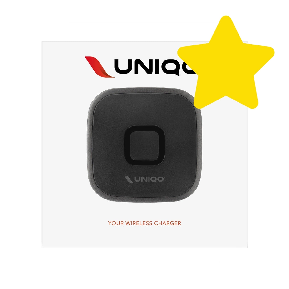 SBS UQWIR10WQI 10W Quick Charge 3.0 trådløs oplader - sort