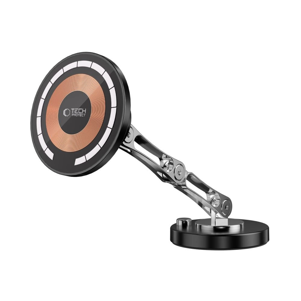 Tech-Protect MM15W-V8 Magnetisk bilholder til instrumentbræt med MagSafe 15W - sort
