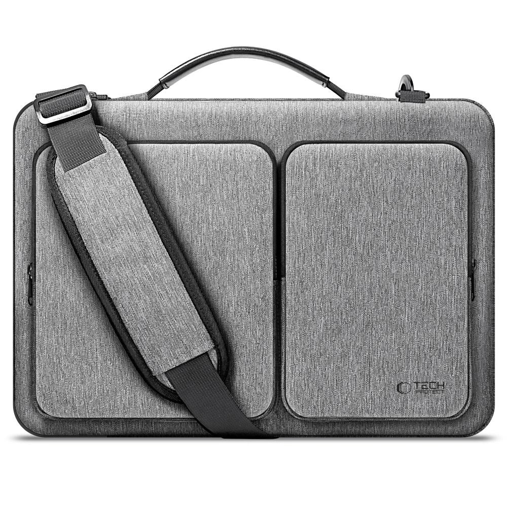 15-16 Tech-Protect Defender Bag Laptop Bag - grå