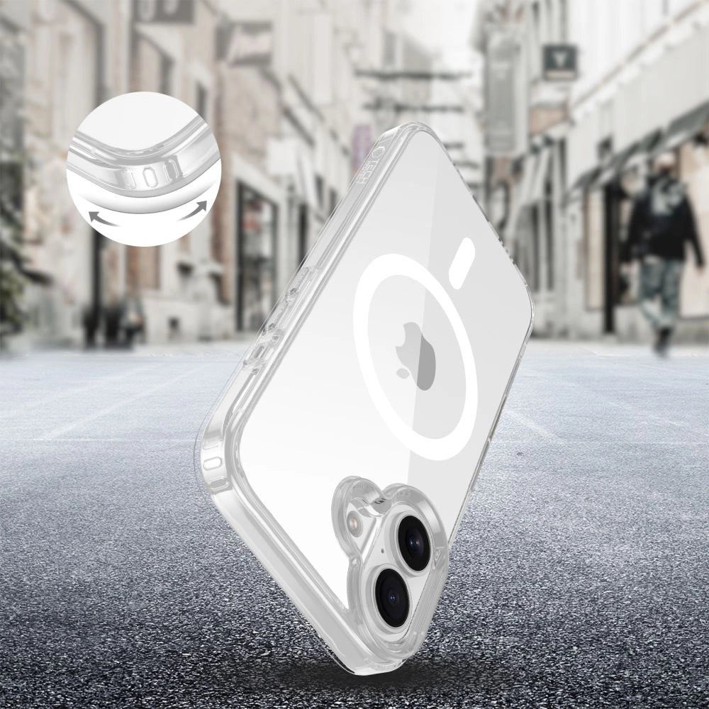 Tech-Protect Flexair Hybrid CC Magsafe iPhone 16 Case - klar