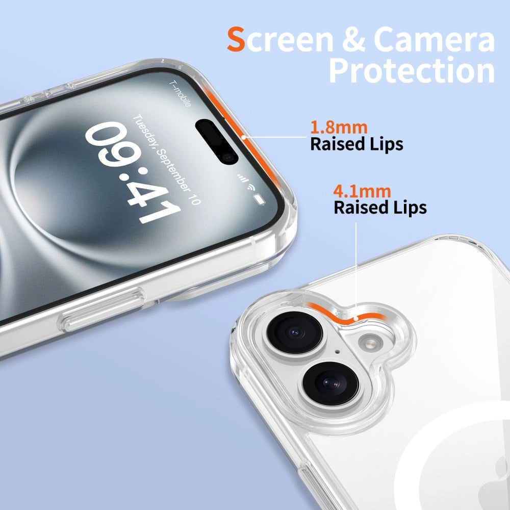 Tech-Protect Flexair Hybrid CC Magsafe iPhone 16 Case - klar