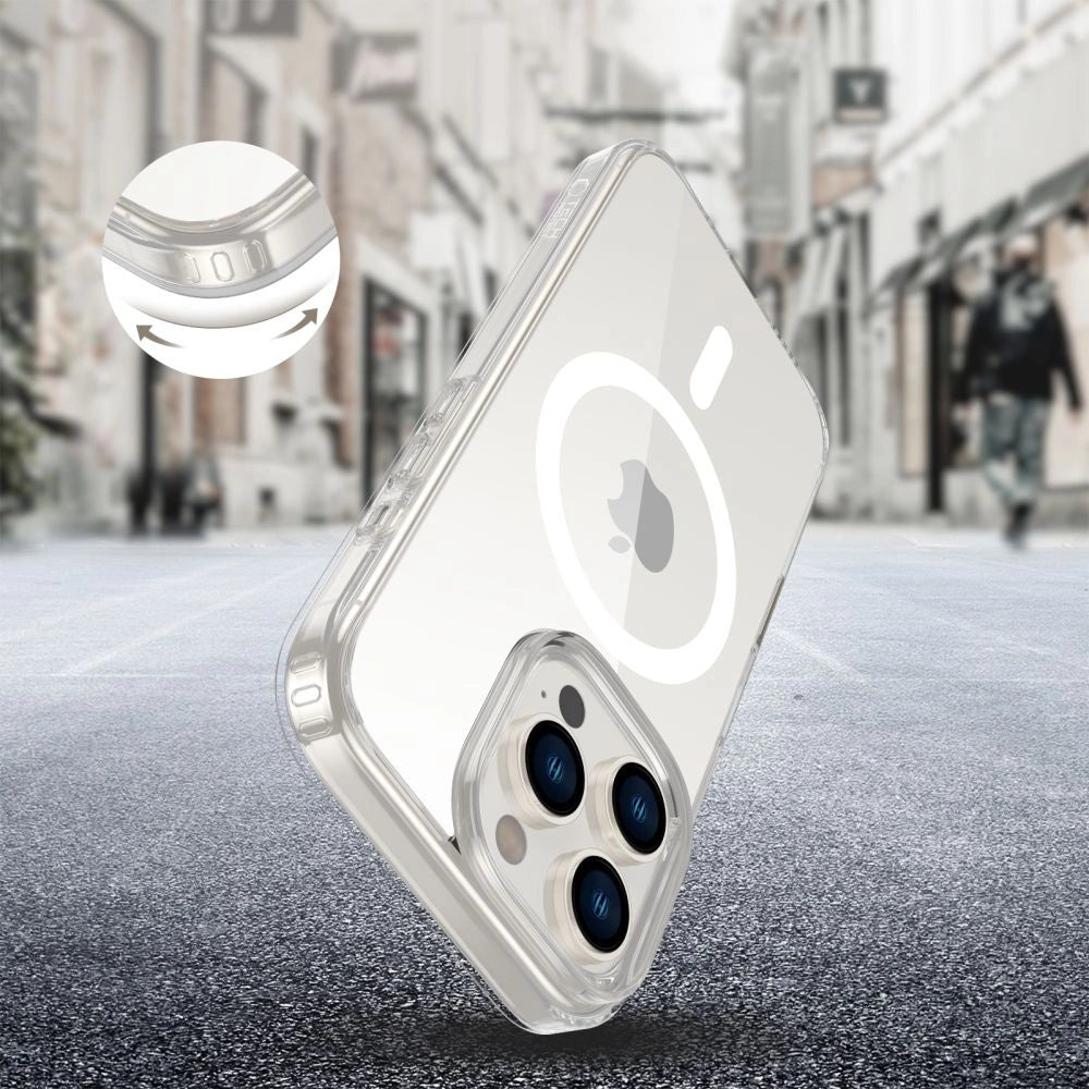 Tech-Protect Flexair Hybrid CC Magsafe iPhone 16 Pro Case - klar