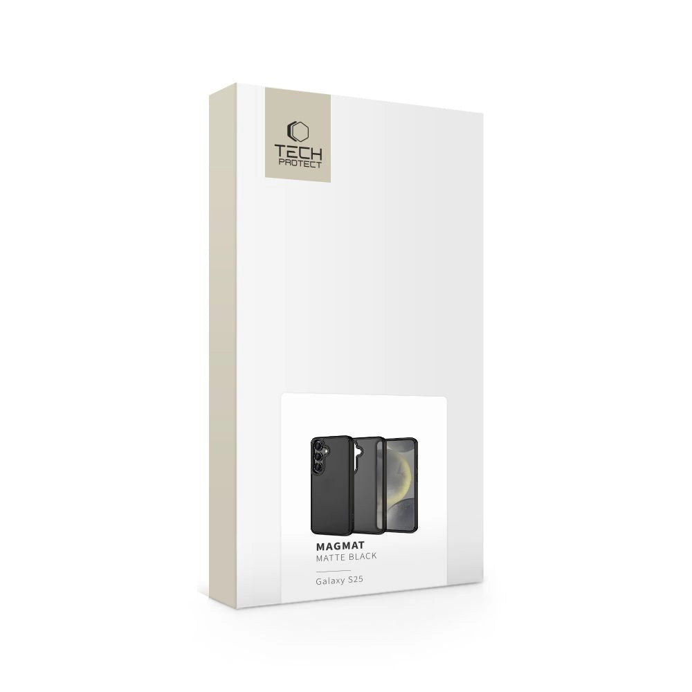 Tech-Protect MagMat Case til Samsung Galaxy S25 - sort