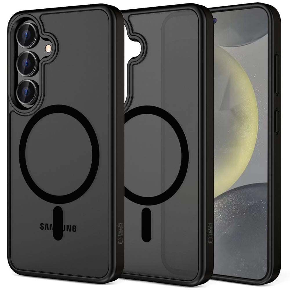 Tech-Protect MagMat MagSafe Case til Samsung Galaxy S25 - sort