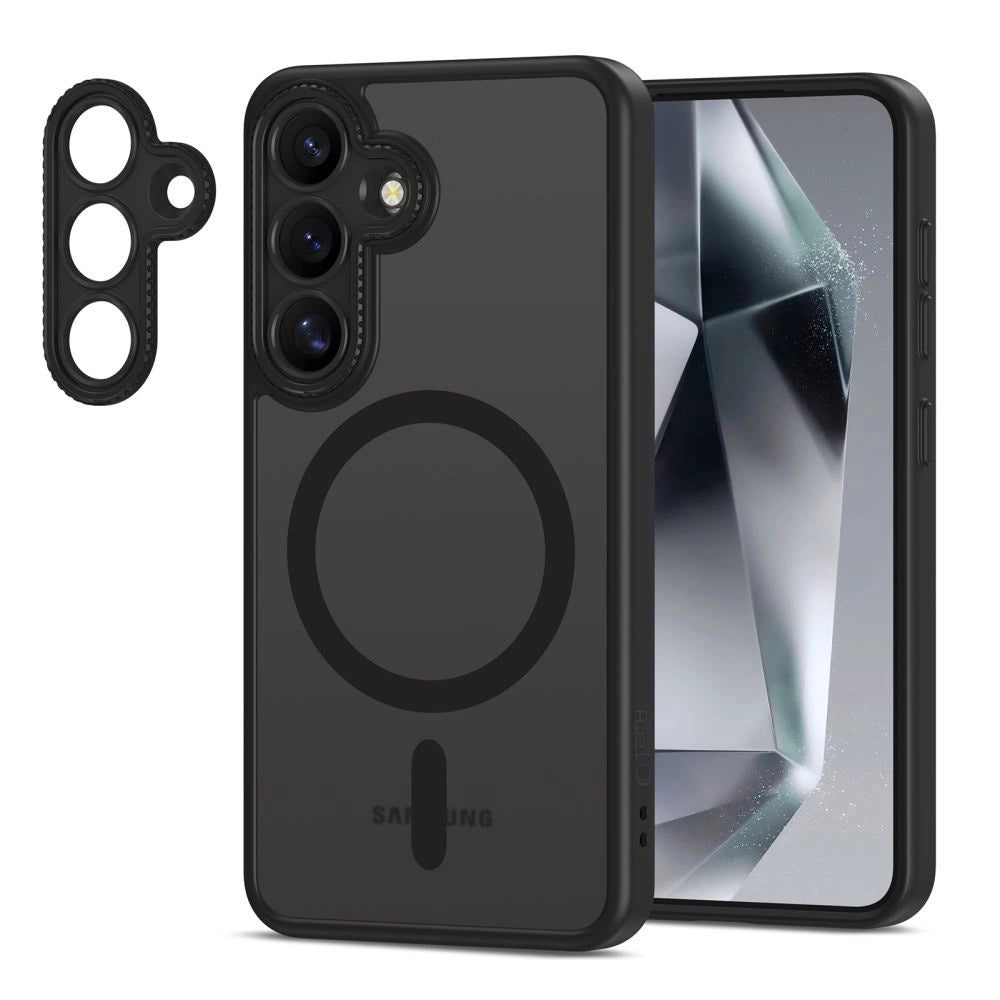 Tech-Protect MagCam MagSafe Case til Samsung Galaxy S25 - sort