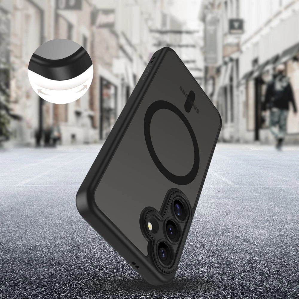 Tech-Protect MagCam MagSafe Case til Samsung Galaxy S25 - sort