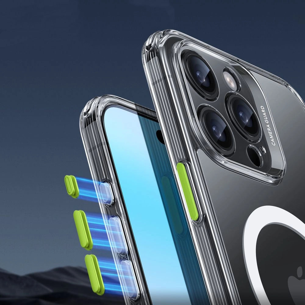 ESR Classic Pro Set Halolock MagSafe Case til iPhone 16 Pro - klar