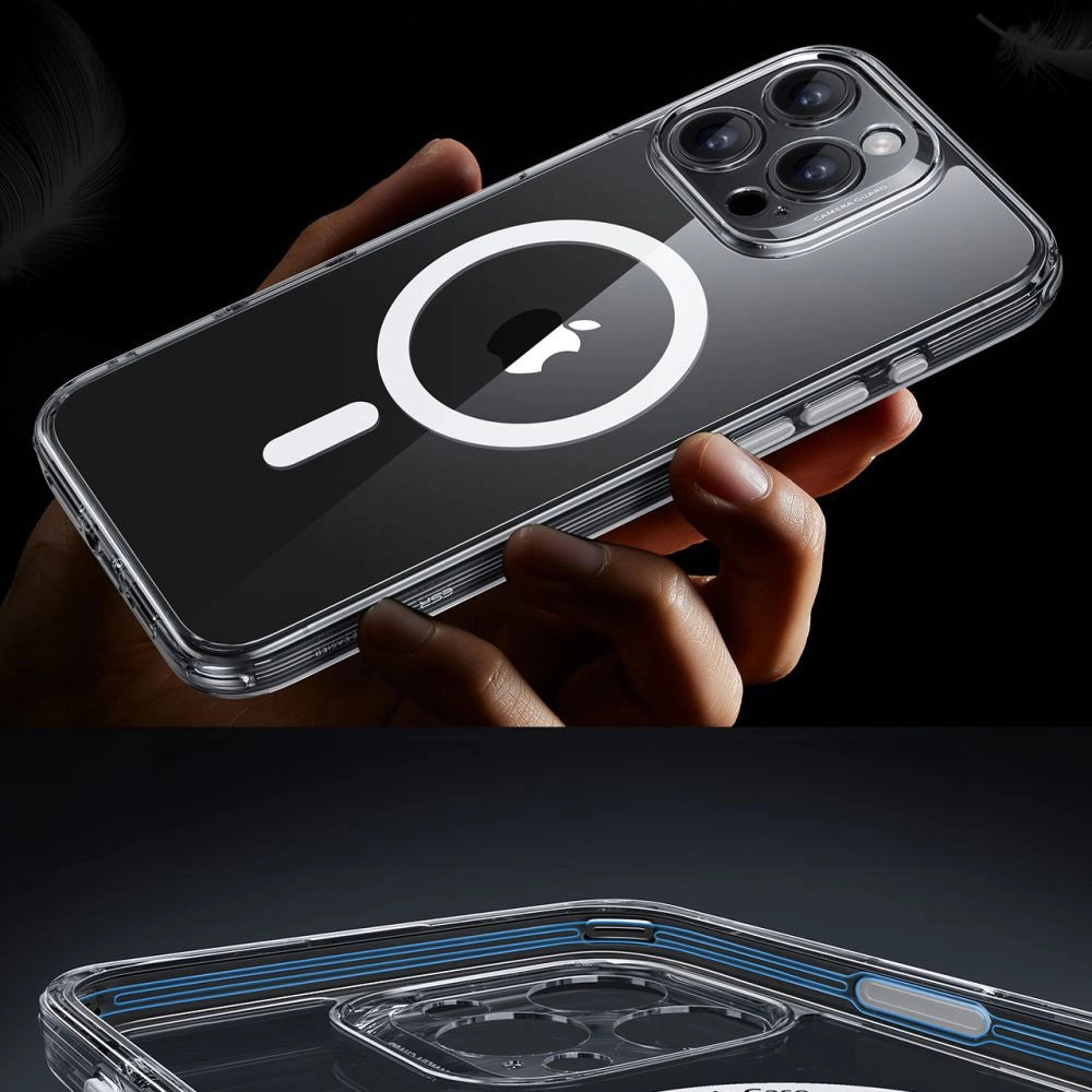 ESR Classic Pro Set Halolock MagSafe Case til iPhone 16 Pro - klar